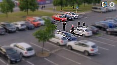 Policisté v Ostrav nali dv dti ztracené u hokejové haly