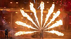 Koncert kapely Rammstein v Let�anech (11. kv�tna 2024, Praha)