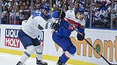 Tamirlan Gaitamirov nahání Milo�e Kelemena.