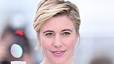 Americká re�isérka Greta Gerwigová na zahájení filmového festivalu v Cannes...