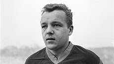 Rudolf Kuera v dresu Dukly Praha. (1. února 1962)