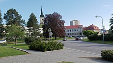 Stávající kiovatka poblí centra Nového Msta na Morav se má zmnit v...