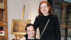 Jan Potmil s manelkou Radkou (únor 2024)