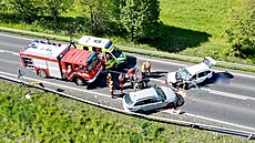 Dopravní nehoda na silnici I/6 u ichalova. (13. kvtna 2024)