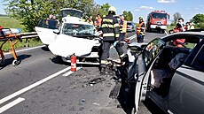 Dopravní nehoda na silnici I/6 u ichalova. (13. kvtna 2024)