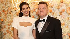 Man�elé Aneta Vignerová a Petr Kole�ko (�eský ples, Obecní d�m, Praha, 24....