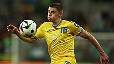 Ukrajinský fotbalista Vitalij Mykolenko