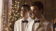 Darren Criss a Chris Colfer v seriálu Glee (2015)
