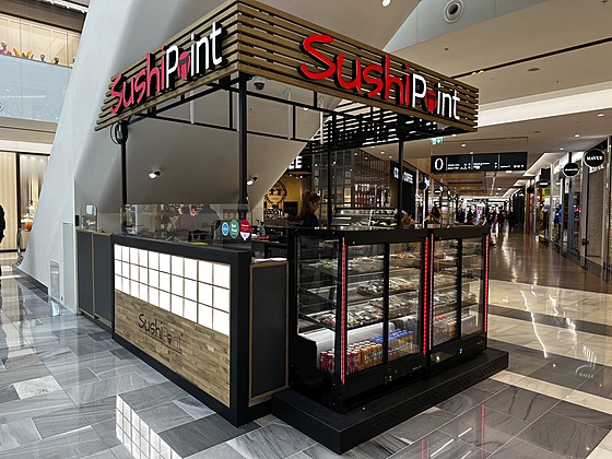 V Sushi Pointech se jídlo pipravuje jen z erstvých surovin pímo ped zraky...