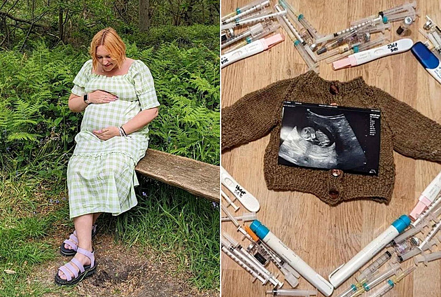 Žena vypadala těhotná, ale nebyla. Vysněného dítěte se však dočkala