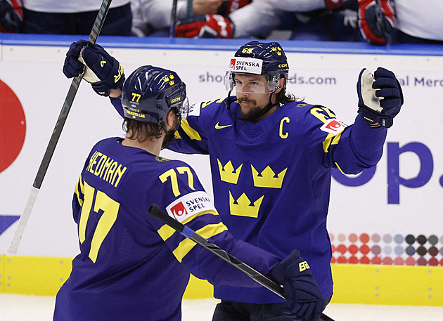 Poučení z fiaska. Švédy vede na šampionátu hvězdný trojlístek z NHL