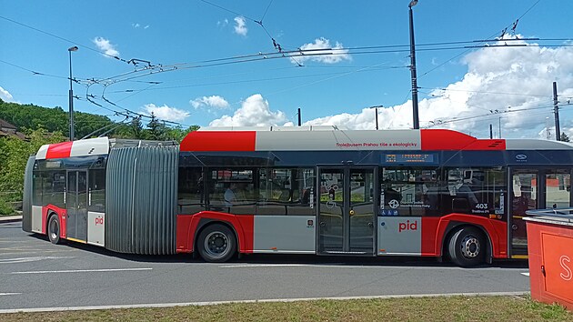 Letitní trolejbusy linky 59 v plné parád