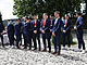 Setkání eských hokejist s premiérem Petrem Fialou. (29. kvtna 2024)