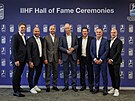 Do sín� slávy IIHF byl uveden národní tým �eska, který zvít�zil na zimních...