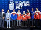 Nov� uvedení �lenové Sín� slávy IIHF.