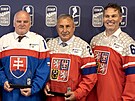 Igor Liba, Jaroslav Pouzar a Jaromír Jágr byli uvedeni do Sín� slávy IIHF.