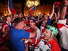Fanou�ci slaví zlato po finále MS v hokeji na Starom�stském nám�stí. (26....