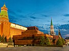 Leninovo mauzoleum v Moskv� na Rudém nám�stí