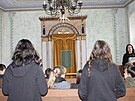 Takzvan zimn modlitebna v rabnskm dom, nazvan t mal synagoga.