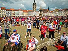 Semifinle MS v hokeji sledovaly v Budjovicch na nmst stovky fanouk.