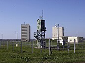 Radarová stanice u ruského msta Armavir v Krasnodarském kraji na snímku z roku...