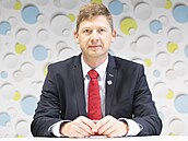 Kandidát do Evropského parlamentu Petr Mach (SPD). (24. kvtna 2024)