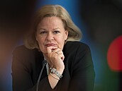 Spolková ministryn vnitra Nancy Faeserová (SPD) hledá eení migrace.