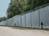 Na nkolika místech polsko-bloruské hranice dolo k útoku migrant na polské...