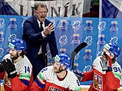 �e�tí hokejisté bojují o postup do finále mistrovství sv�ta proti �védsku....