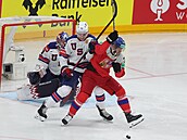 tvrtfinále MS v hokeji USA - esko. (23. kvtna 2024)