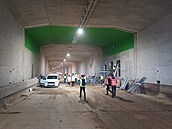 Tunel Pohrka bude souástí dálnice D3 u eských Budjovic.