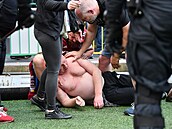 Po utkání Mladé Boleslavi a Sparty bylo runo, zasahovali poadatelé i policie.