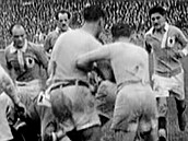 Potyka bhem rugby na olympiád v Paíi v roce 1924