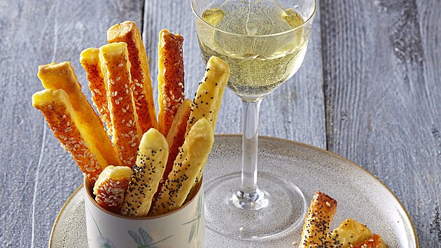 Slané tvarohové tyinky