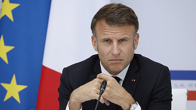 Emmanuel Macron (21. kv�tna 2024)