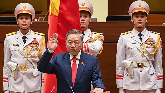 Nov vietnamsk prezident To Lam (22. kvtna 2024)