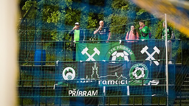 Druhá fotbalová liga, FK Varnsdorf - FK Píbram, 19. kvtna 2024. Fanouci...