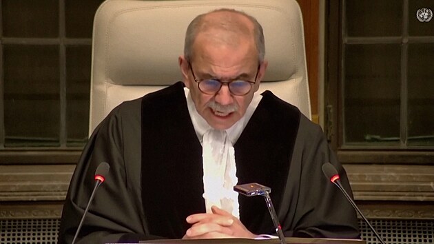 Prezident Mezinrodnho soudnho dvora Nawaf Salam