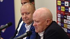 Pedseda FAR Petr Fousek na nominaní tiskové konferenci ped mistrovstvím...