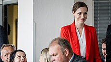 Kandidátkou na dkanku Národohospodáské fakulty VE se stala Adéla Zubíková....