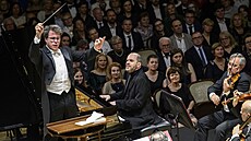 Dirigent Jakub Hr��a na Pra�ském jaru 2024 �ídil Orchestra dell�Accademia di...