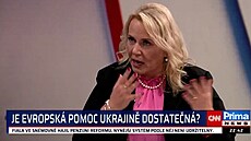 Klára Dostálová na CNN Prima News: Je správné pomáhat Ukrajin, ale je as na...