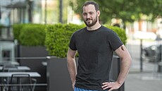 Hokejový branká� Adam Barvík pochází ze Zlína, ale reprezentuje Kuvajt.(kv�ten...