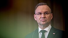 Polský prezident Andrzej Duda. (28. kvtna 2024)