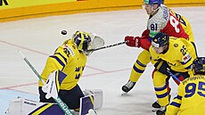 �e�tí hokejisté bojují o postup do finále mistrovství sv�ta proti �védsku....