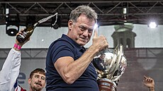 Oslavy zisku titulu mistr� sv�ta v ledním hokeji na Starom�stském nám�stí v...