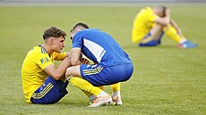 panlský záloník Pablo González utuje Alexandra Buka. Devatenáctiletý...