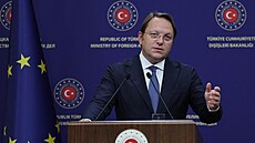 Eurokomisa pro sousedství a rozíení Olivér Várhelyi (23. kvtna 2024)