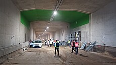 Tunel Pohrka bude souástí dálnice D3 u eských Budjovic.