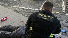 Tento snímek na svém facebooku doprovodila Obecní strá popiskem, e lo o...